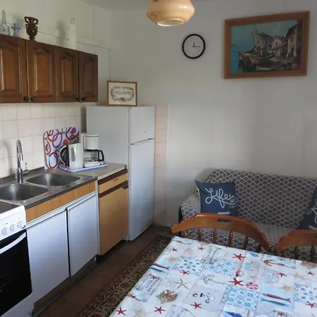 公寓 Ferienwohnung Auf Der Kroatischen Insel Malinska Mit Blick Aufs Meer 波拉特